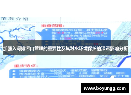 加强入河排污口管理的重要性及其对水环境保护的深远影响分析 加强入河排污口管理的重要性及其对水环境保护的深远影响分析